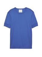 Banana Republic Mens Heritage Crew-neck T-shirt Riviera Blue Size L