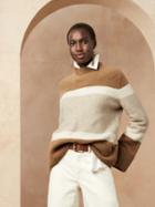 Relaxed Color-blocked Sweater