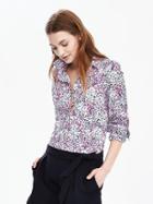 Banana Republic Womens Dillon Fit Print Shirt Size L - Pink Multi