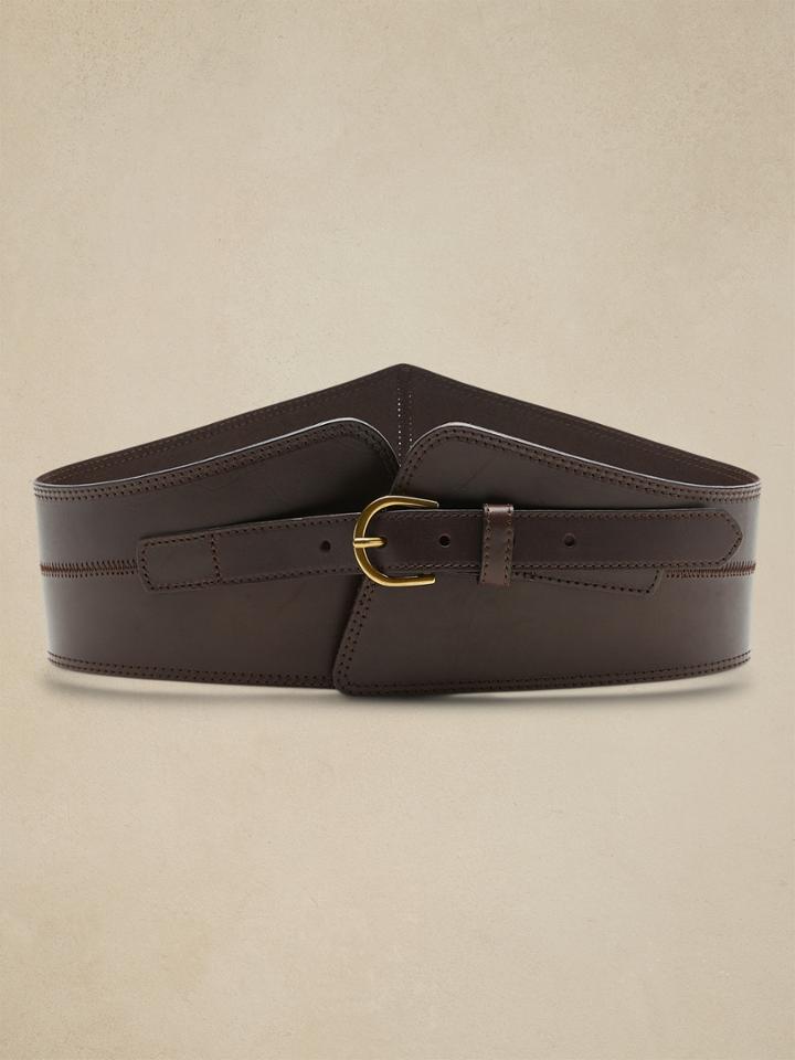 Leather Corset Belt