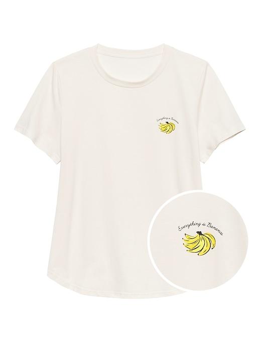 Banana Republic Supima Cotton Banana Graphic T-shirt