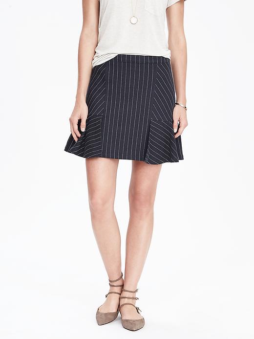 Banana Republic Womens Ponte Tulip Skirt Size 0 - Navy
