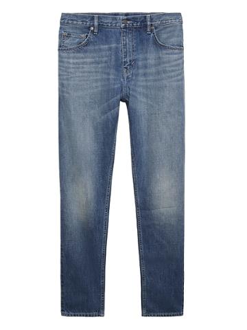 Banana Republic Mens Heritage Trooper Medium-wash Jean Gibson Wash Size 29w
