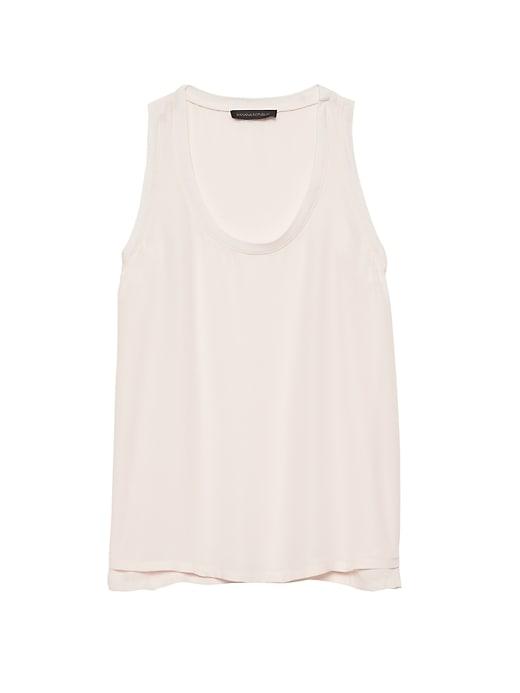 Banana Republic Petite Solid Tank Top
