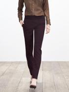 Banana Republic Womens Burgundy Drapey Pant Size 0 - Burgundy