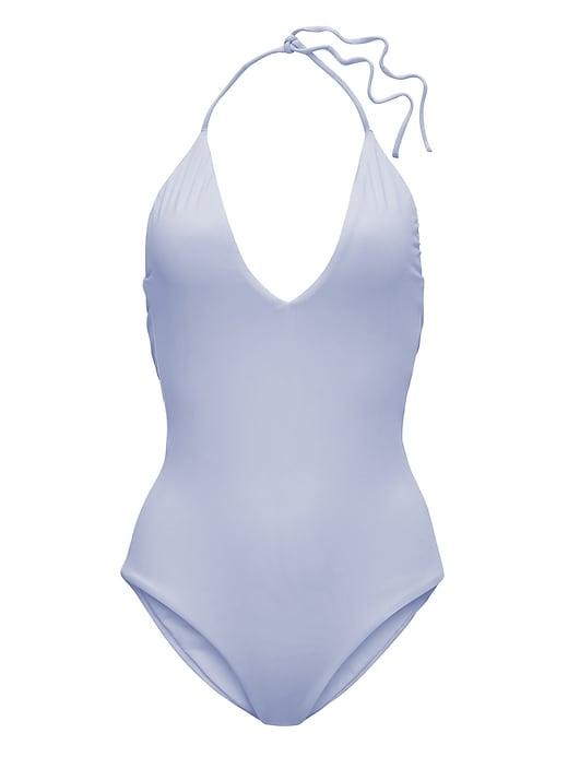 Banana Republic Womens Onia   Nina One Piece Light Blue Size S