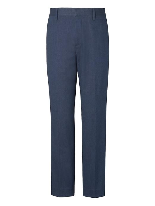 Banana Republic Mens Tapered Indigo Cotton Pant Indigo Size 36w