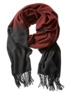 Banana Republic Mens Ombre Scarf Size One Size - Rust