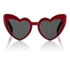 Saint Laurent Women's Sl181 Loulou Sunglasses-red