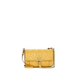 Givenchy Women's Pocket Mini Leather Crossbody Bag - Gold