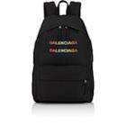 Balenciaga Men's Explorer Backpack-black