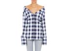 Off-white C/o Virgil Abloh Women's Checked Cotton Flannel Shirt
