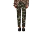 Nili Lotan Women's Jenna Camouflage Cotton Pants