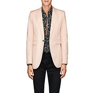 Saint Laurent Men's Wool One-button Sportcoat - Pink