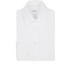 Brioni Men's Poplin Dress Shirt-white