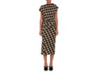 Isabel Marant Toile Women's Pisa Plaid Ruched Wool-blend Midi-dress