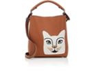 Loewe Women's Cat Small Leather Bucket Bag