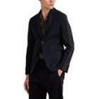 Fendi Men's Zucca Cotton-blend Two-button Sportcoat - Navy