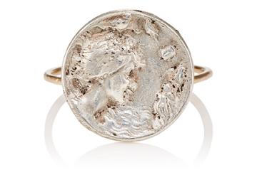 Julie Wolfe Women's Coin Ring
