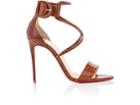 Christian Louboutin Women's Choca Stamped Leather Sandals