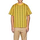 Oamc Men's Kunst=kapital Knit Cotton T-shirt-yellow