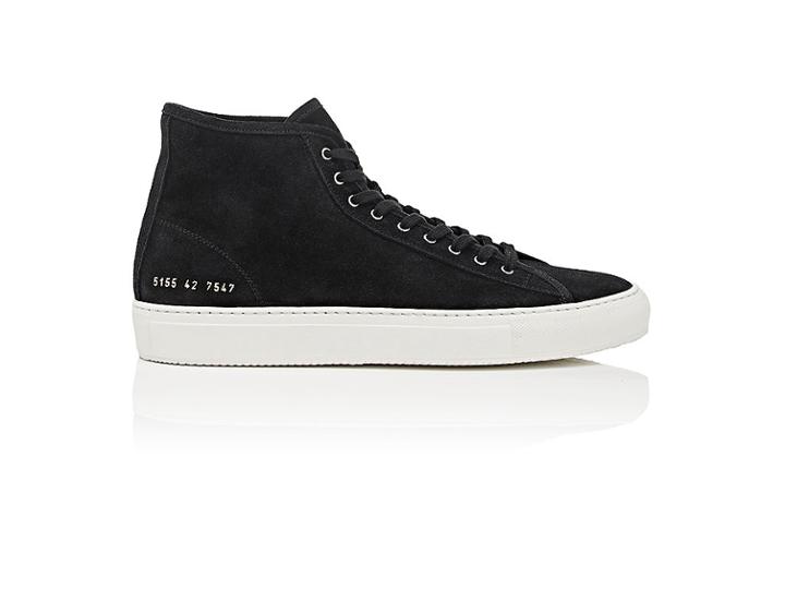 Common Projects Men's Tournament Suede Sneakers