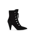 Gianvito Rossi Women's Waterloo Suede Ankle Boots - Black