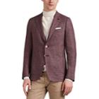 Isaia Men's Cortina Wool-blend Two-button Sportcoat - Wine