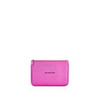 Balenciaga Women's Everyday Logo Leather Pouch - Pink