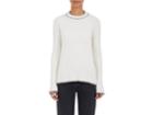 The Row Women's Merlum Contrast-stitched Wool Sweater