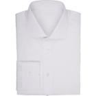 Uman Men's Poplin Dress Shirt-white