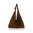 The Row Women's Bindle Double-knot Suede Shoulder Bag - Brown