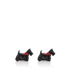 Barneys New York Men's Scottish Terrier Cufflinks - Black