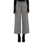 Rag & Bone Women's Crane Wool-blend Wide-leg Pants-gray