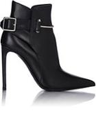 Balenciaga Pierced Ankle Booties-colorless
