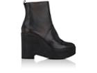 Robert Clergerie Women's Bisouto Leather Ankle Boots