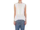 Isabel Marant Women's Nust Embroidered Voile Top