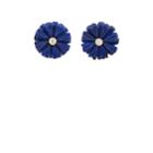 Brent Neale Women's Wildflower Small Stud Earrings-blue