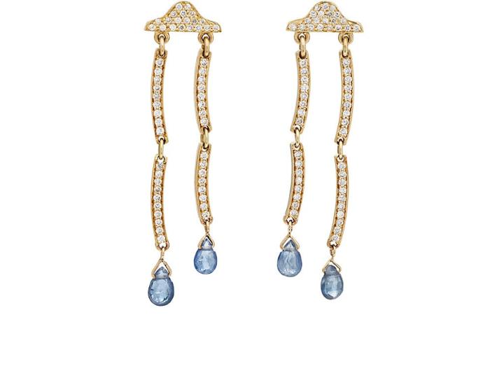 Pamela Love Fine Jewelry Women's Rain Cloud Ear Jackets