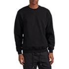 Stampd Men's Zip-detailed Cotton Sweatshirt - Black