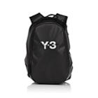 Y-3 Men's Coated Canvas Backpack-black