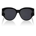 Dior Women's Ladydiorstuds2 Sunglasses-black