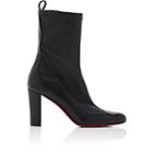 Christian Louboutin Women's Gena Stretch-leather Ankle Boots-black
