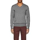 P. Johnson Men's Merino Wool Sweater-gray