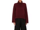 Co Women's Mercerized Wool-cashmere Turtleneck Sweater