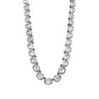 Charmed & Chained Women's Crystal Rivire Necklace - White