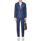 Canali Men's Capri Wool Two-button Suit-blue