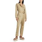 Alex Mill Women's Expedition Belted Jumpsuit - Beige, Tan