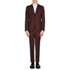 Givenchy Men's Wool Twill Two-button Suit - Wine