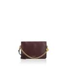Givenchy Women's Cross3 Leather & Suede Crossbody Bag-auburgine
